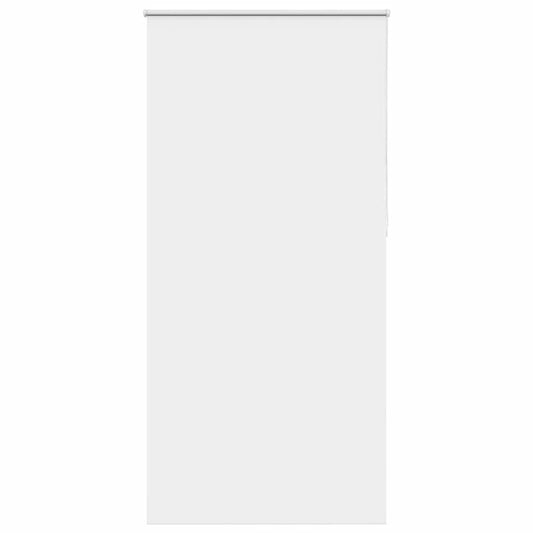 Roller Blind Blackout White 95x230 cm Fabric Width 90.7 cm Polyester