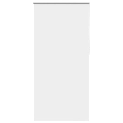 Roller Blind Blackout White 115x230 cm Fabric Width 110.7 cm Polyester