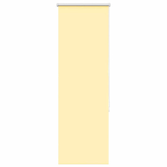 Roller Blind Blackout Yellow 40x130 cm Fabric Width 35.7 cm Polyester