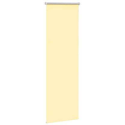 Roller Blind Blackout Yellow 55x130 cm Fabric Width 50.7 cm Polyester