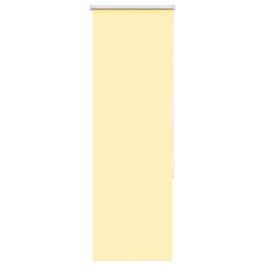 Roller Blind Blackout Yellow 60x130 cm Fabric Width 55.7 cm Polyester