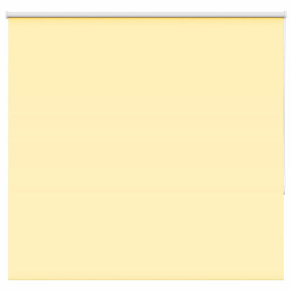 Roller Blind Blackout Yellow 145x130 cm Fabric Width 141.6 cm Polyester