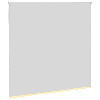 Roller Blind Blackout Yellow 145x130 cm Fabric Width 141.6 cm Polyester