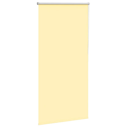 Roller Blind Blackout Yellow 65x150 cm Fabric Width 60.7 cm Polyester