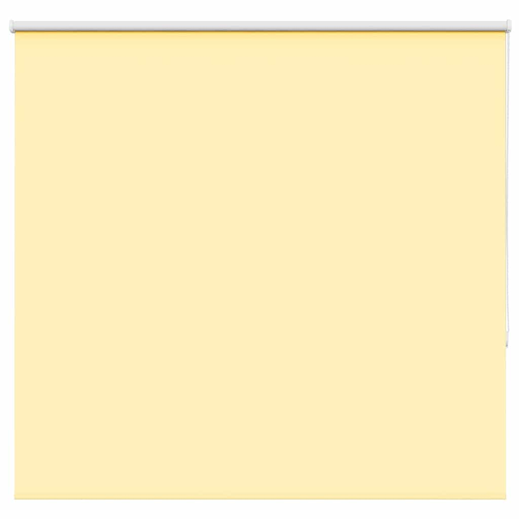 Roller Blind Blackout Yellow 155x150 cm Fabric Width 151.6 cm Polyester