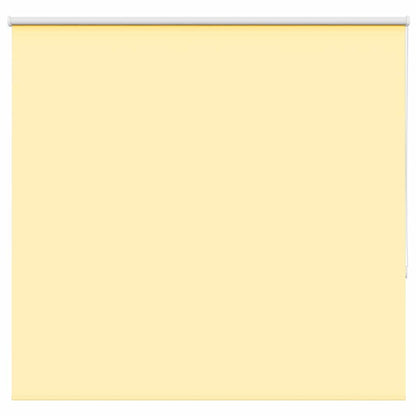 Roller Blind Blackout Yellow 155x150 cm Fabric Width 151.6 cm Polyester