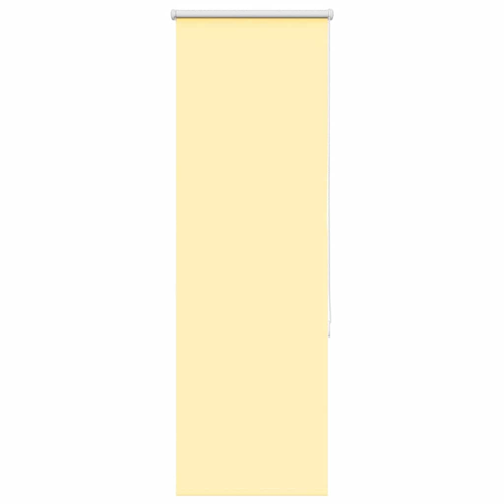 Roller Blind Blackout Yellow 40x175 cm Fabric Width 35.7 cm Polyester