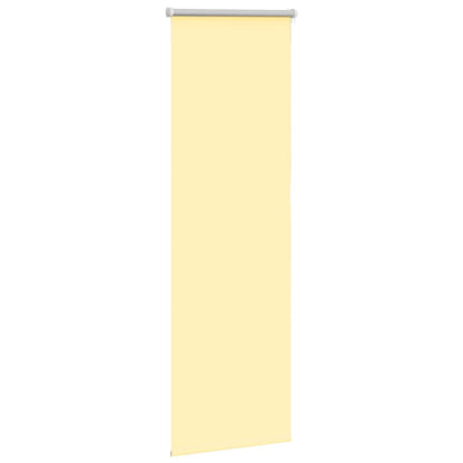 Roller Blind Blackout Yellow 40x175 cm Fabric Width 35.7 cm Polyester