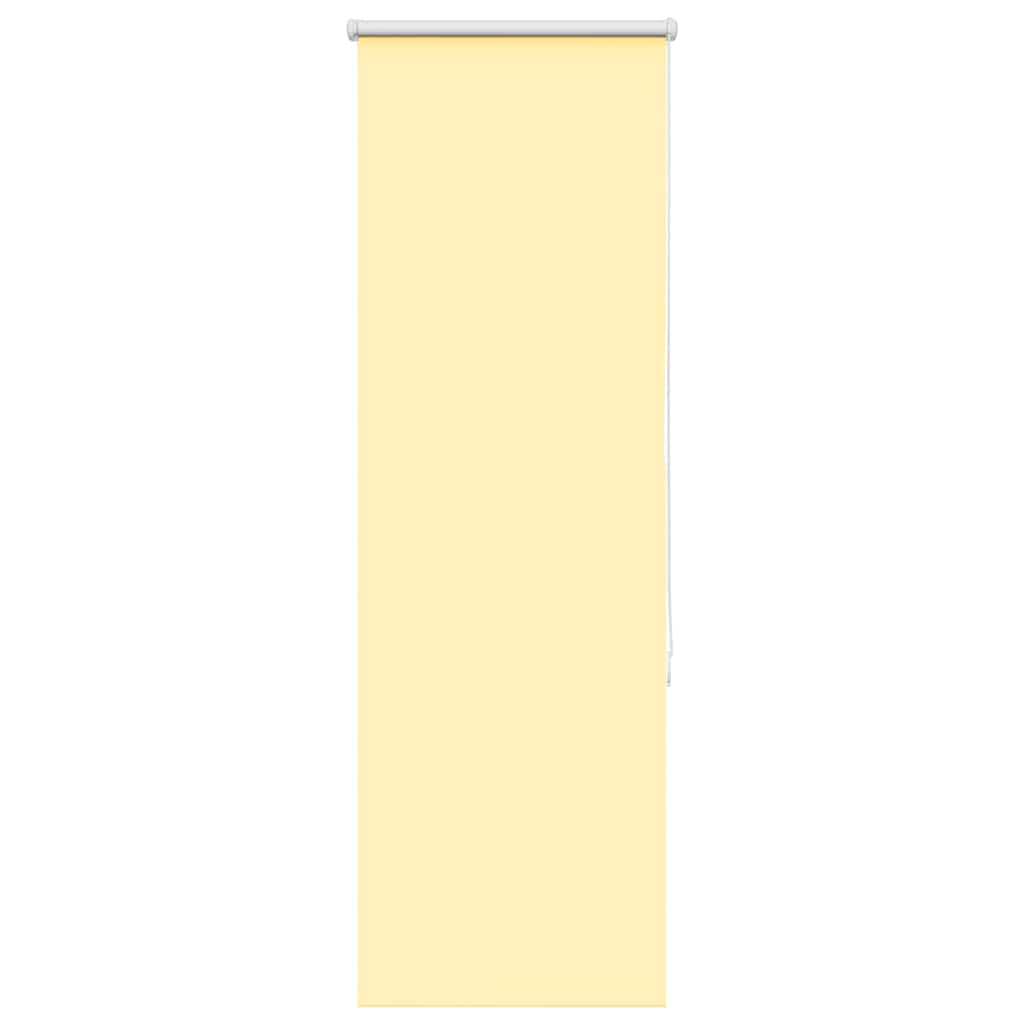 Roller Blind Blackout Yellow 50x175 cm Fabric Width 45.7 cm Polyester