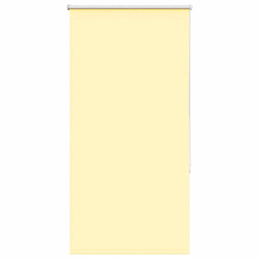 Roller Blind Blackout Yellow 70x175 cm Fabric Width 65.7 cm Polyester