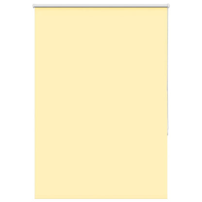 Roller Blind Blackout Yellow 95x175 cm Fabric Width 90.7 cm Polyester