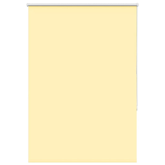 Roller Blind Blackout Yellow 95x175 cm Fabric Width 90.7 cm Polyester