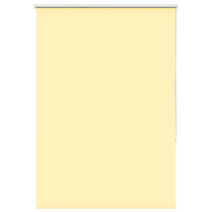 Roller Blind Blackout Yellow 105x175 cm Fabric Width 100.7 cm Polyester