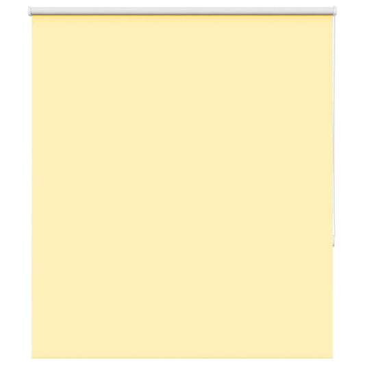 Roller Blind Blackout Yellow 120x175 cm Fabric Width 116.6 cm Polyester