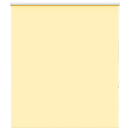 Roller Blind Blackout Yellow 135x175 cm Fabric Width 131.6 cm Polyester