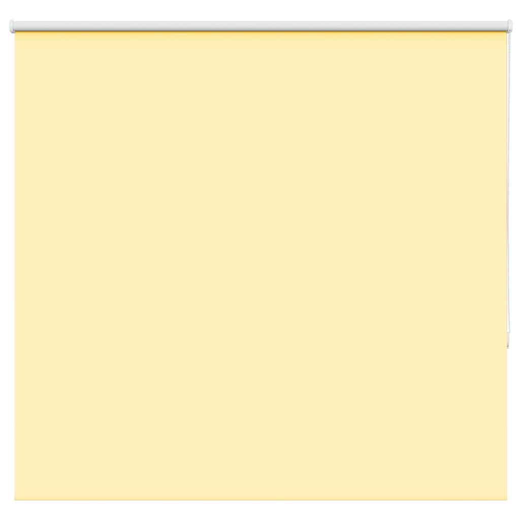 Roller Blind Blackout Yellow 145x175 cm Fabric Width 141.6 cm Polyester