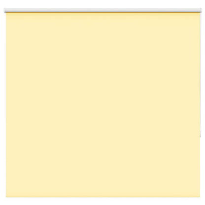 Roller Blind Blackout Yellow 145x175 cm Fabric Width 141.6 cm Polyester