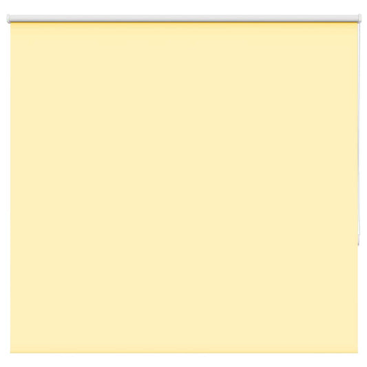 Roller Blind Blackout Yellow 145x175 cm Fabric Width 141.6 cm Polyester