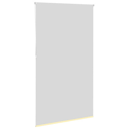 Roller Blind Blackout Yellow 130x210 cm Fabric Width 126.6 cm Polyester