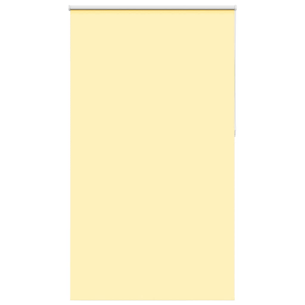 Roller Blind Blackout Yellow 135x210 cm Fabric Width 131.6 cm Polyester