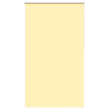 Roller Blind Blackout Yellow 135x210 cm Fabric Width 131.6 cm Polyester