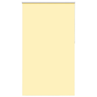 Roller Blind Blackout Yellow 140x210 cm Fabric Width 136.6 cm Polyester