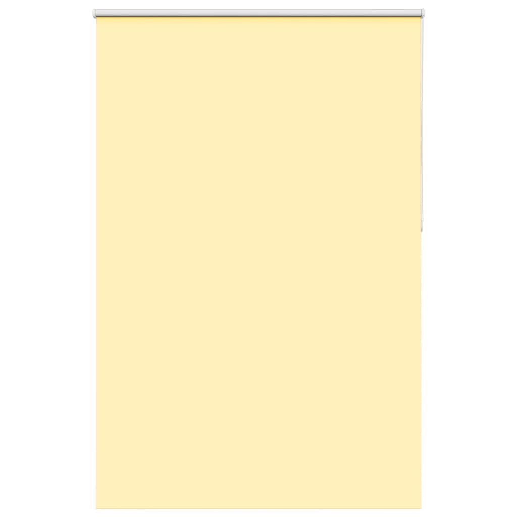 Roller Blind Blackout Yellow 150x210 cm Fabric Width 146.6 cm Polyester