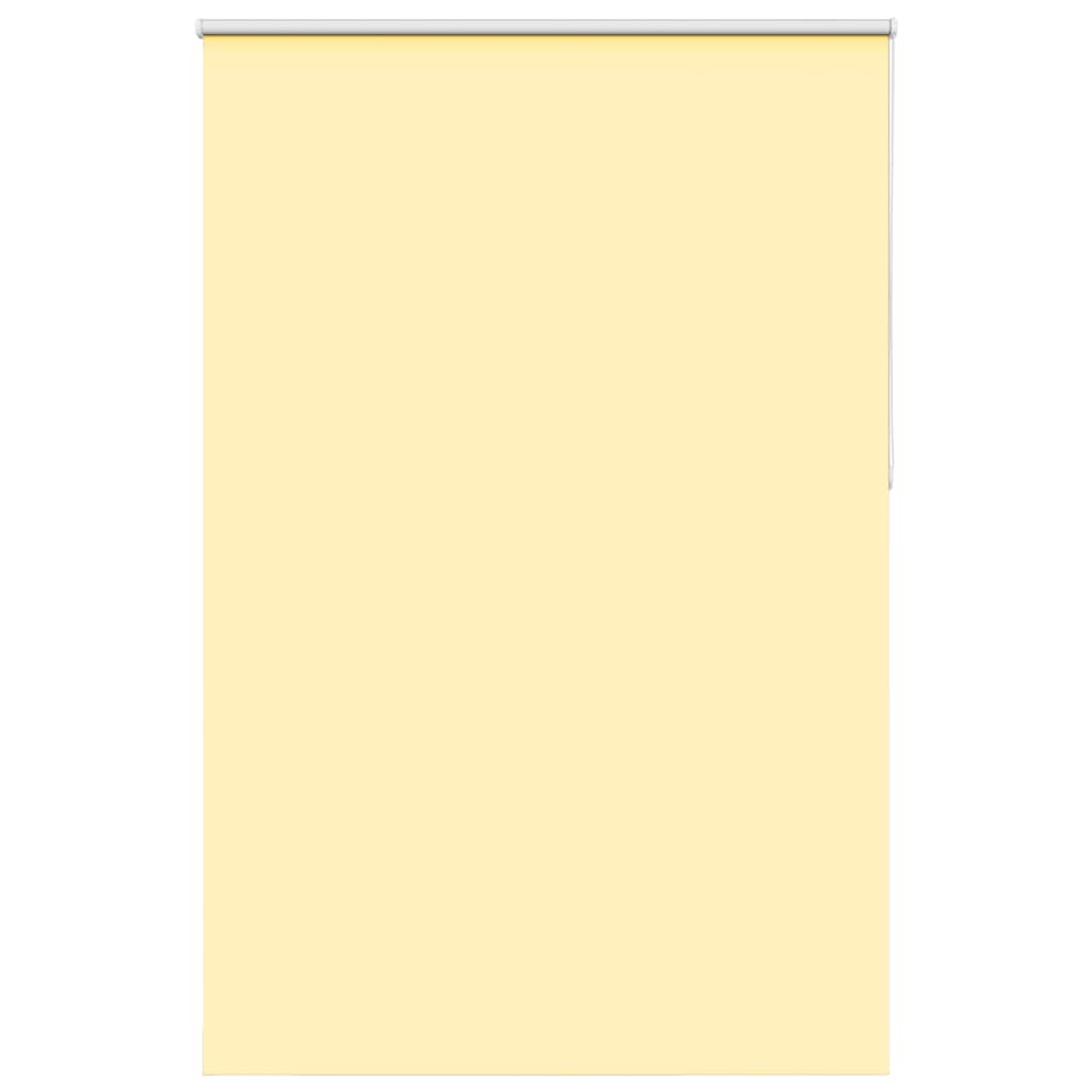 Roller Blind Blackout Yellow 160x210 cm Fabric Width 156.6 cm Polyester