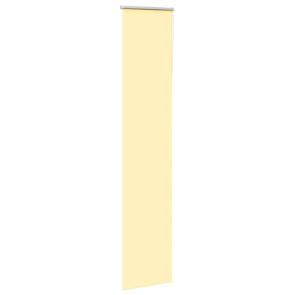 Roller Blind Blackout Yellow 60x230 cm Fabric Width 55.7 cm Polyester