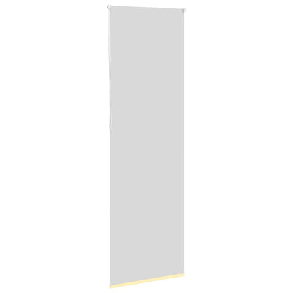 Roller Blind Blackout Yellow 80x230 cm Fabric Width 75.7 cm Polyester