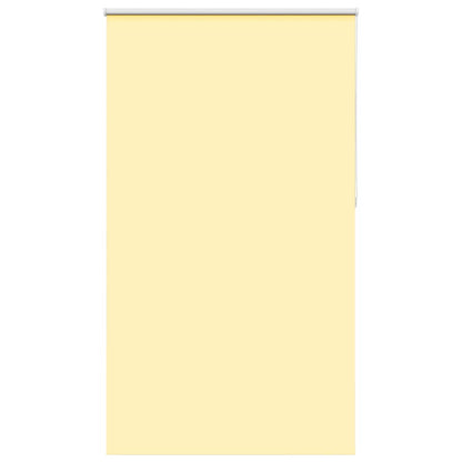 Roller Blind Blackout Yellow 125x230 cm Fabric Width 121.6 cm Polyester