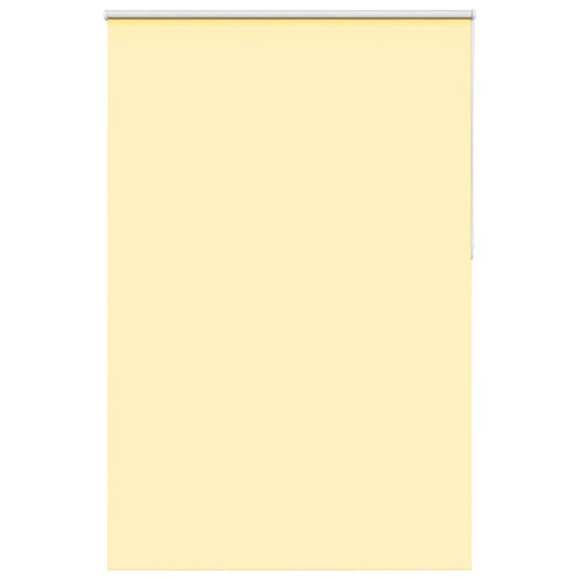 Roller Blind Blackout Yellow 145x230 cm Fabric Width 141.6 cm Polyester