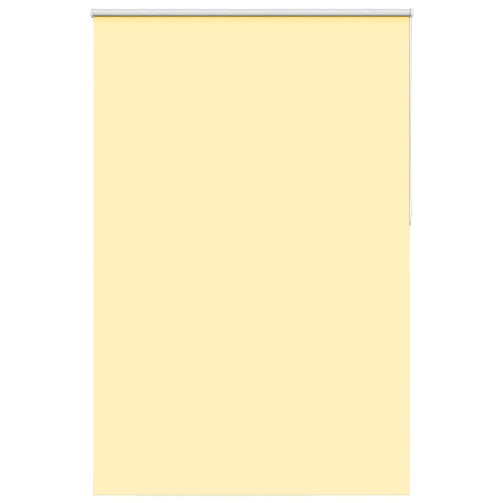 Roller Blind Blackout Yellow 150x230 cm Fabric Width 146.6 cm Polyester