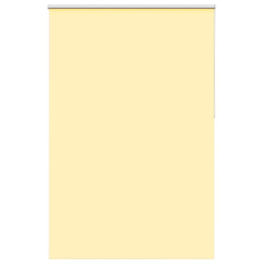 Roller Blind Blackout Yellow 155x230 cm Fabric Width 151.6 cm Polyester