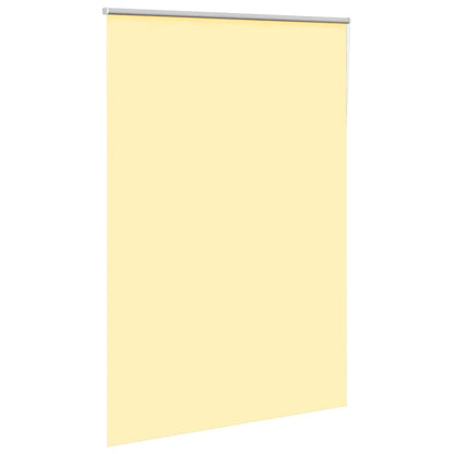 Roller Blind Blackout Yellow 155x230 cm Fabric Width 151.6 cm Polyester