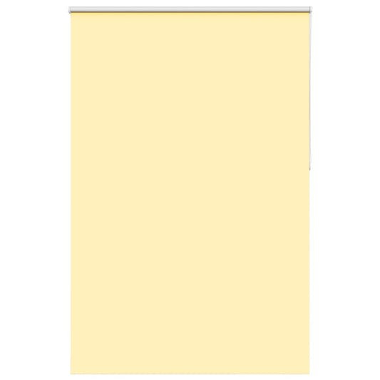 Roller Blind Blackout Yellow 165x230 cm Fabric Width 161.6 cm Polyester