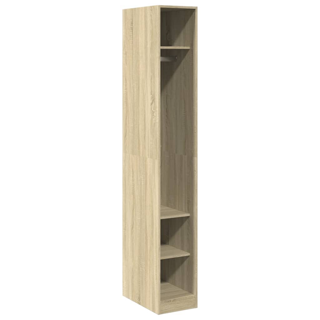 Wardrobe Sonoma Oak 30x50x200 cm Engineered Wood