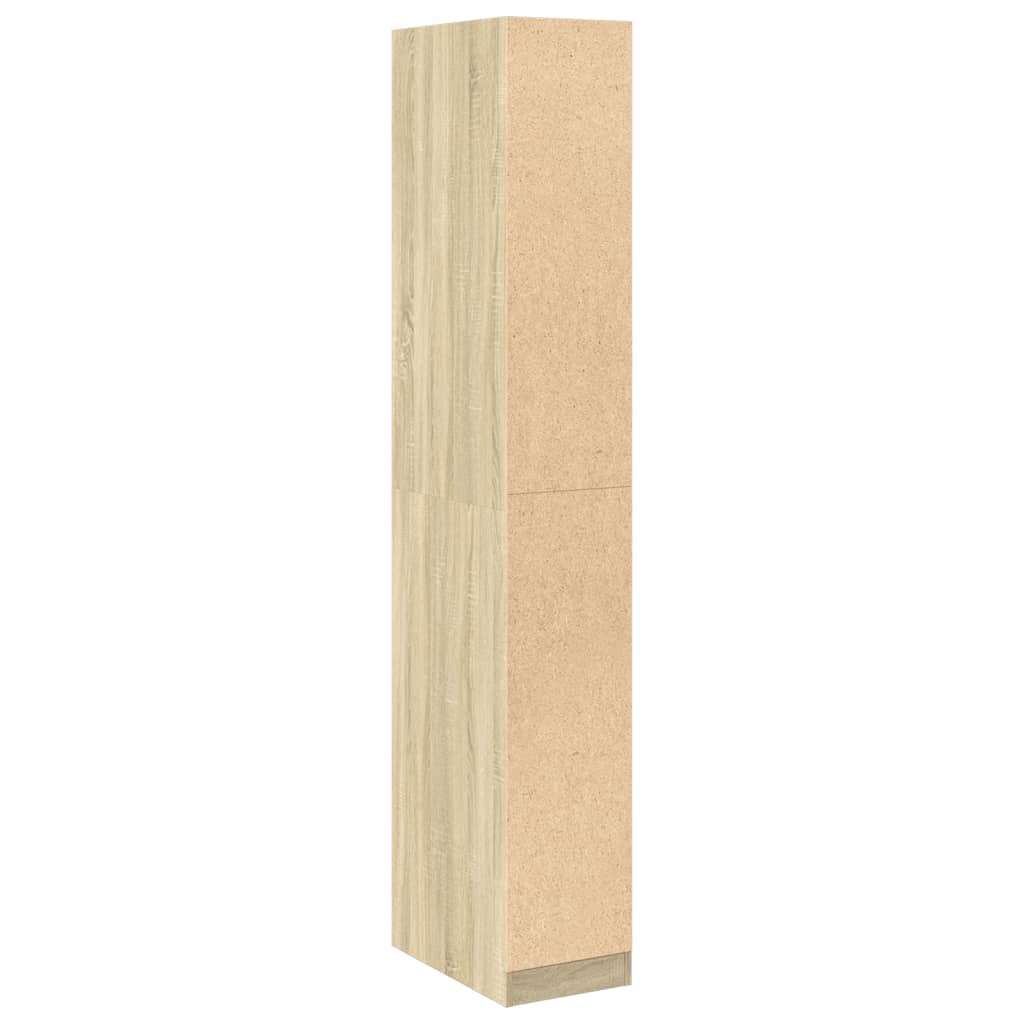 Wardrobe Sonoma Oak 30x50x200 cm Engineered Wood