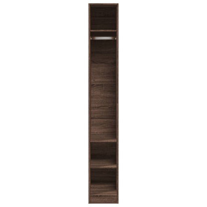 Wardrobe Brown Oak 30x50x200 cm Engineered Wood