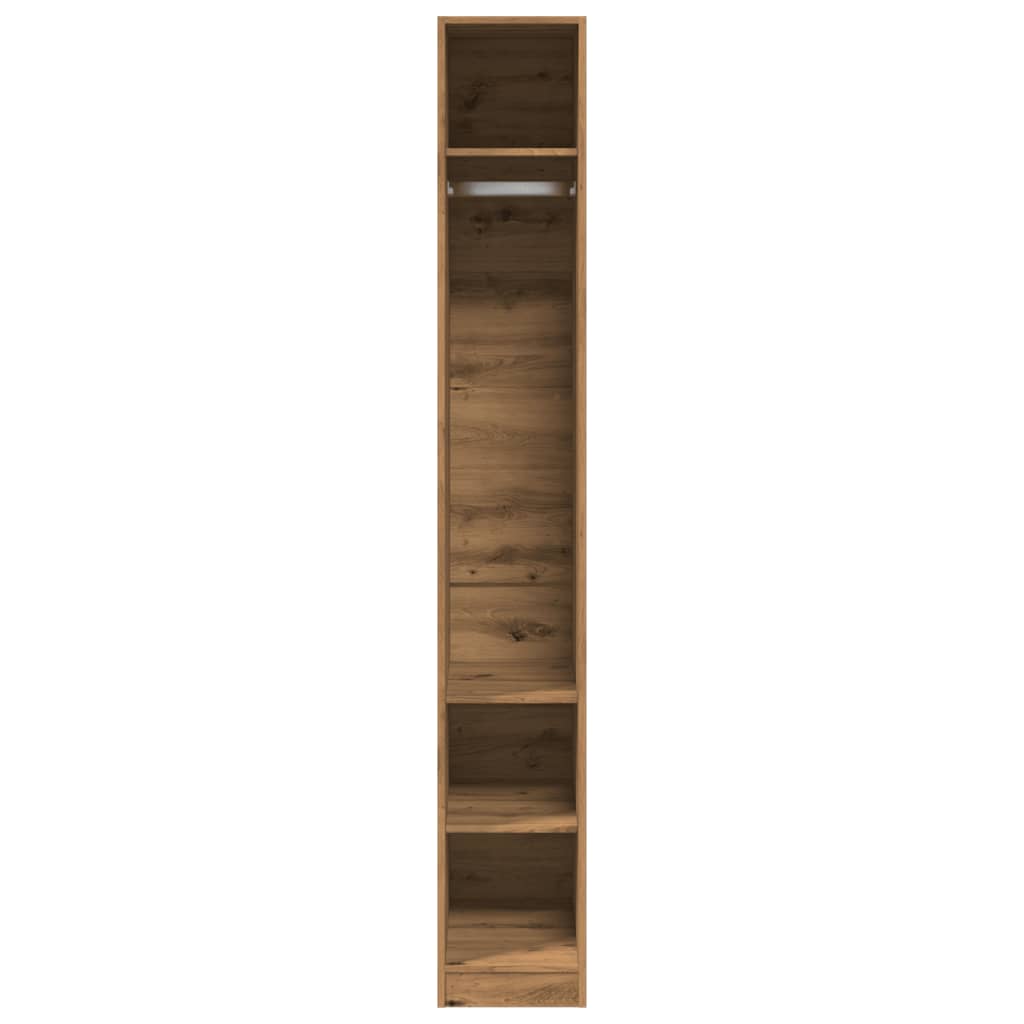 Wardrobe Artisian Oak 30x50x200 cm Engineered Wood