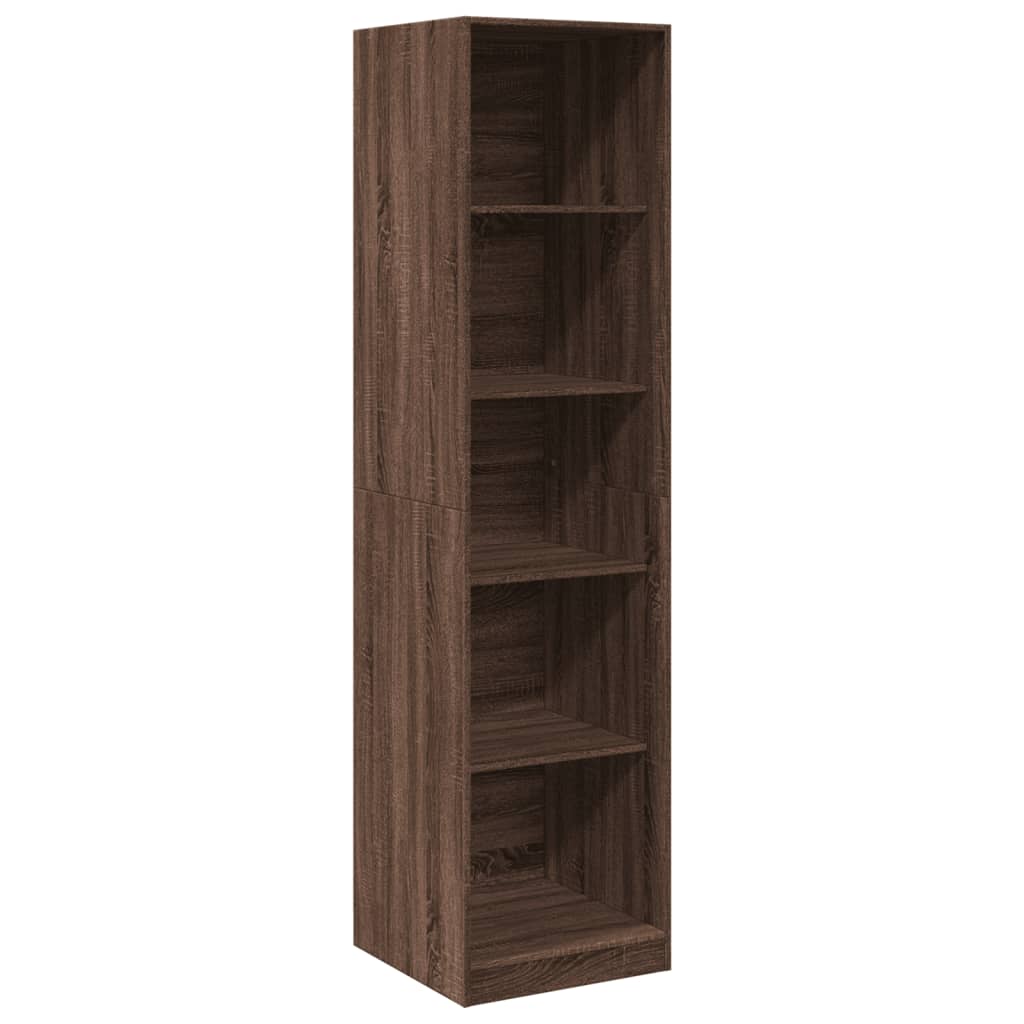 Wardrobe Brown Oak 50x50x200 cm Engineered Wood