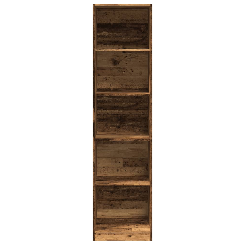 Wardrobe Old Wood 50x50x200 cm Engineered Wood