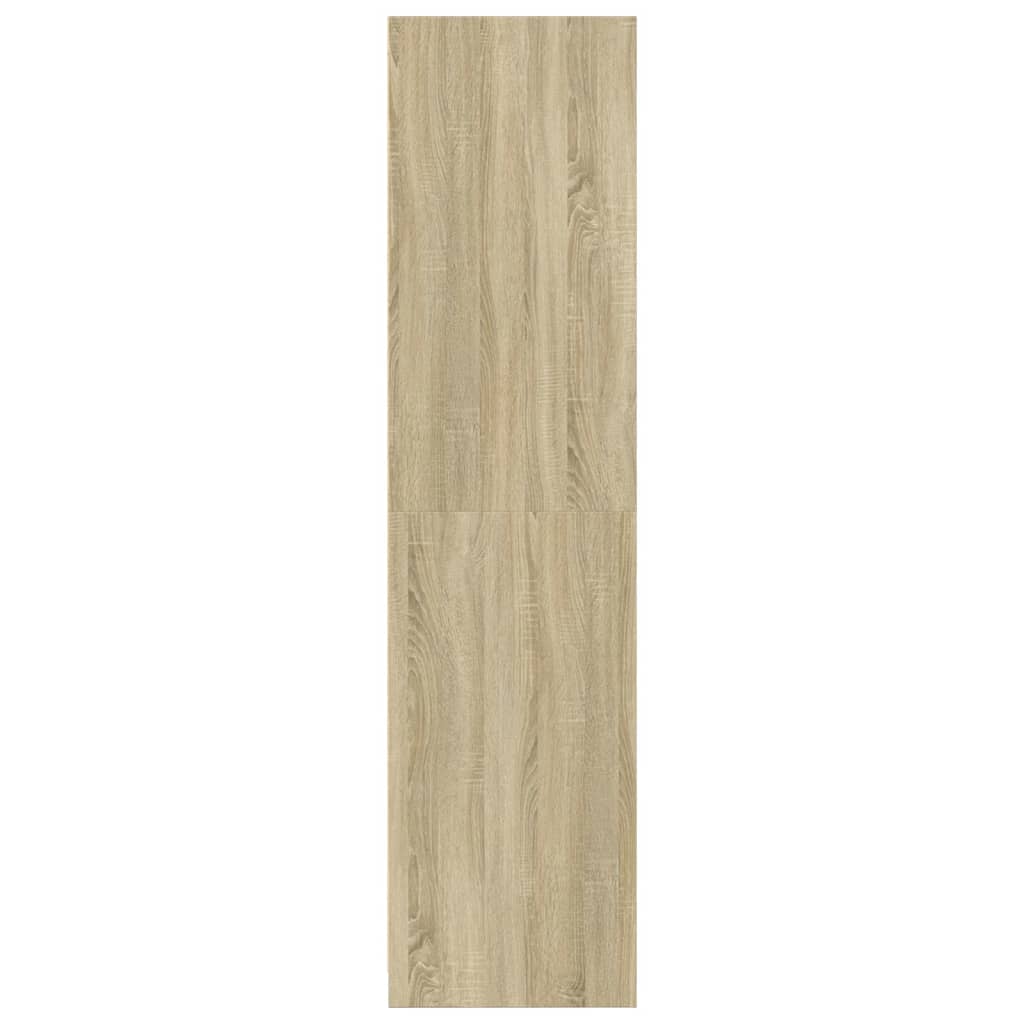 Wardrobe Sonoma Oak 80x50x200 cm Engineered Wood