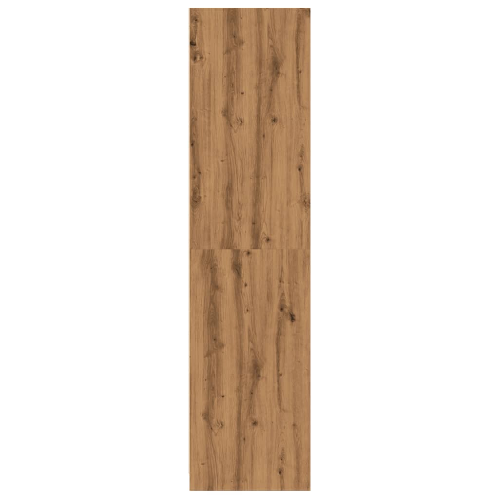 Wardrobe Artisian Oak 100x50x200 cm Engineered Wood