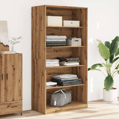 Wardrobe Artisian Oak 100x50x200 cm Engineered Wood