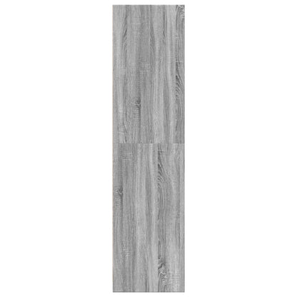 Wardrobe Grey Sonoma 80x50x200 cm Engineered Wood