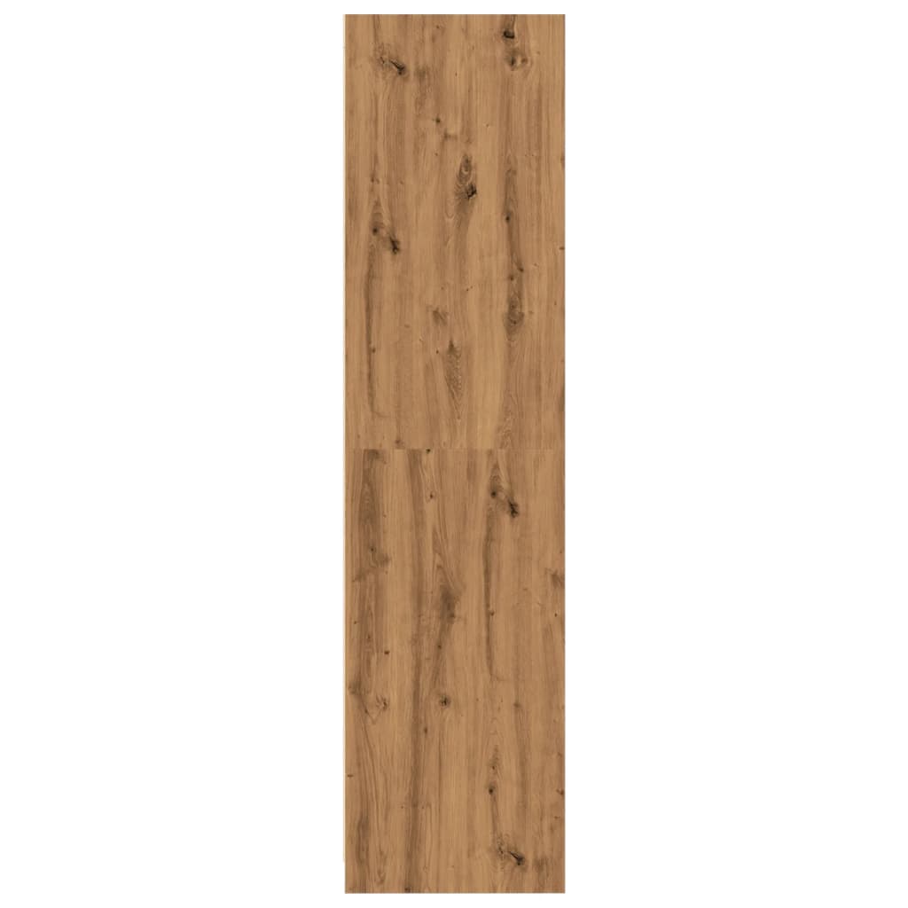 Wardrobe Artisian Oak 100x50x200 cm Engineered Wood