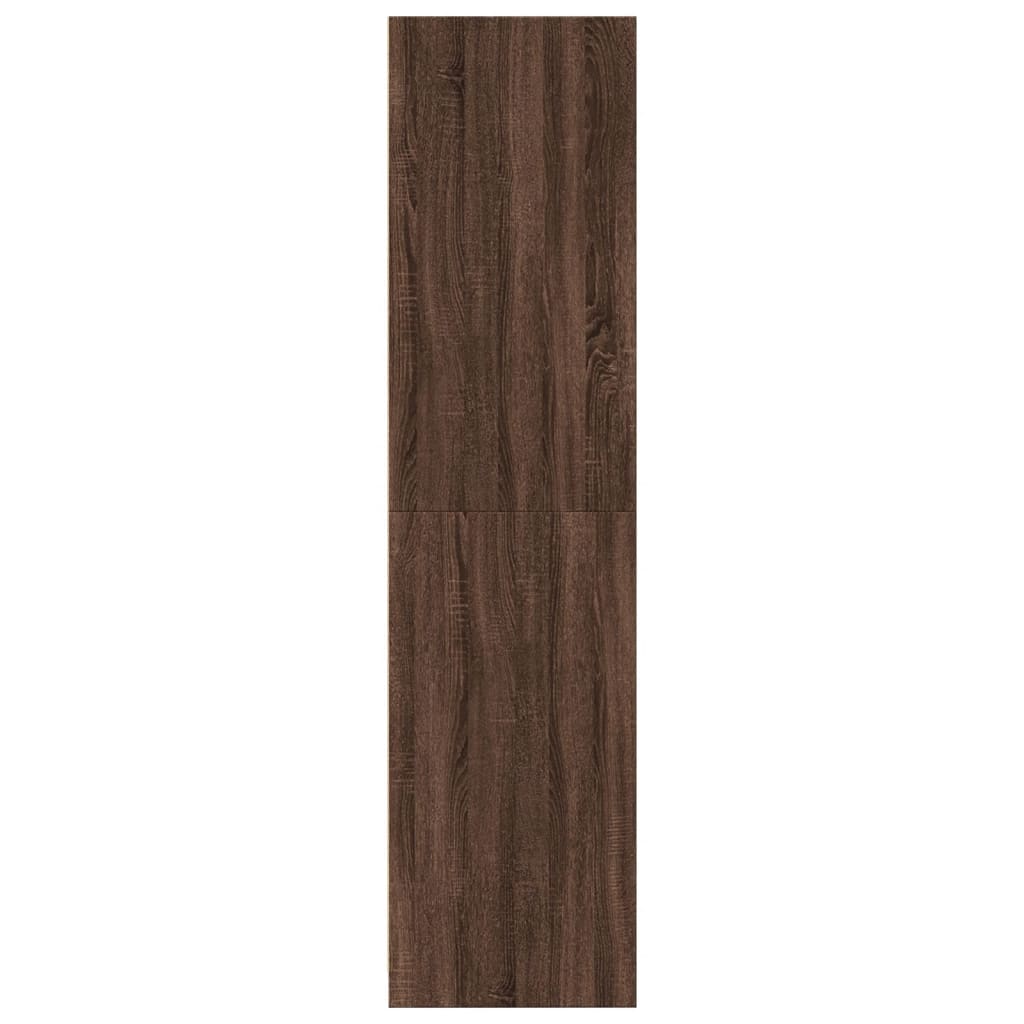 Wardrobe Brown Oak 30x50x200 cm Engineered Wood