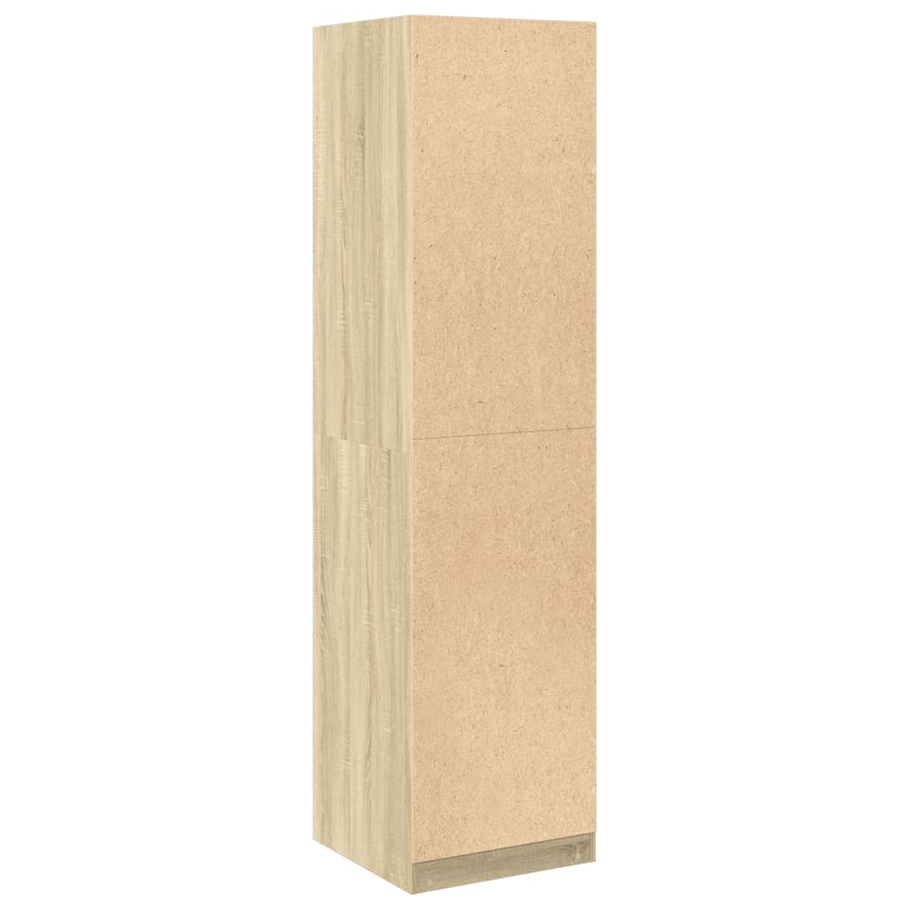 Wardrobe Sonoma Oak 50x50x200 cm Engineered Wood