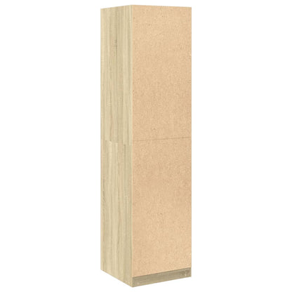 Wardrobe Sonoma Oak 50x50x200 cm Engineered Wood